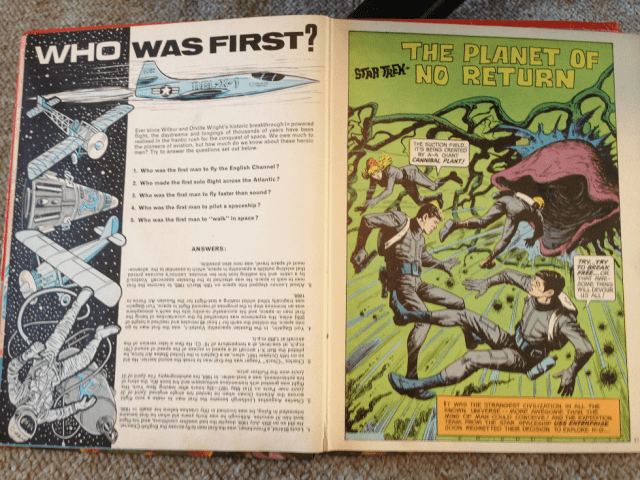 There are at least some token "space facts" to make up for the giant vacuum plant on the next page.