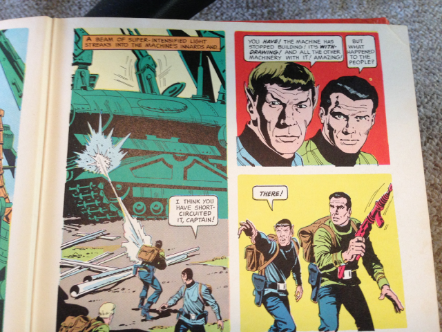 It! Should be! Shatner! Talking like this! 