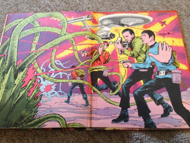 Vulcans long ago abandoned emotion in favour of excessive foreshortening.